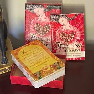 Healing cards 50 deck A daily practice for spiritual Balance Caroline Miss